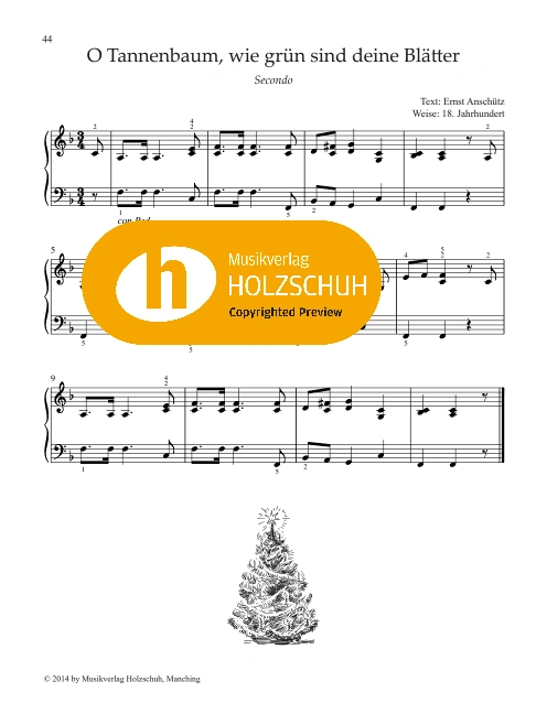 O Tannenbaum, wie grün sind deine Blätter